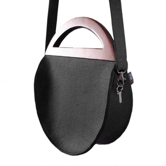 Round Black Glamour + pasek moo studio