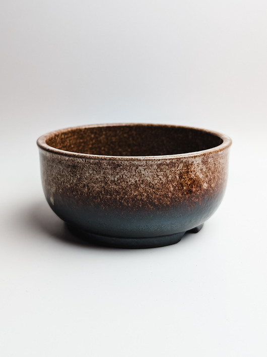 doniczki Płaska doniczka ceramiczna "ombre"