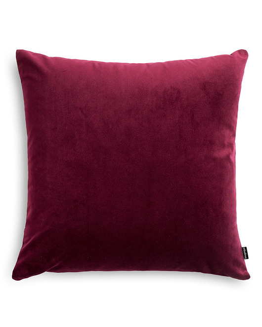 Velvet czerwona poduszka dekoracyjna 45x45 Poduszkowcy