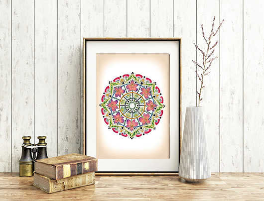 grafiki i ilustracje Mandala
