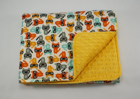 Letni dwustronny kocyk, SZOPY PRACZE + mango Little Sophie