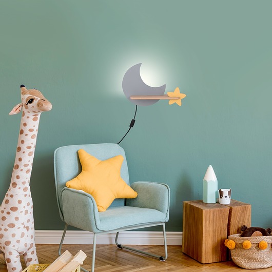 lampy do pokoju dziecka Lampa Kinkiet półeczka 5W LED