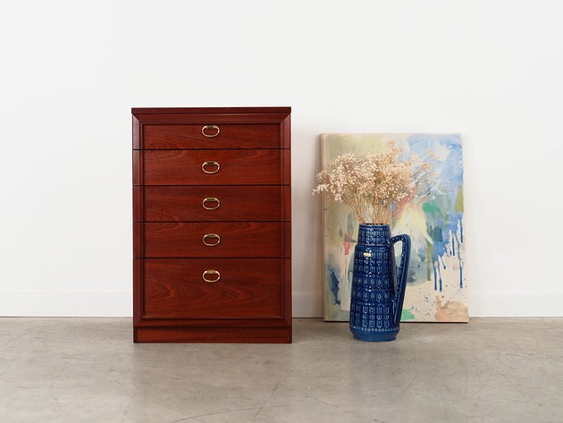 komody Komoda mahoniowa, duński design, lata 80, produkcja: Dania