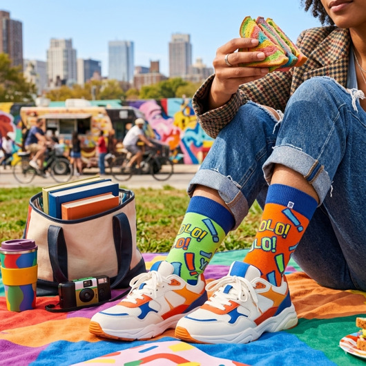 skarpetki męskie Skarpetki YOLO