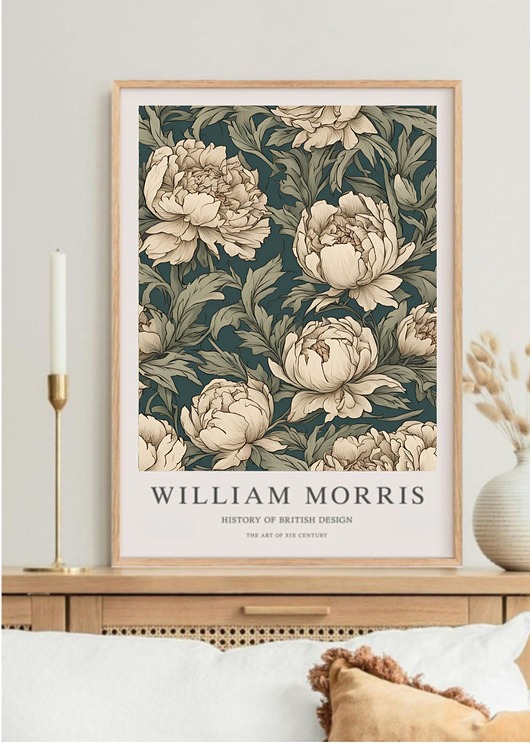plakaty PLAKAT dekoracyjny , William Morris, wystawowy