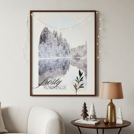 plakaty Plakat Frosty mornings