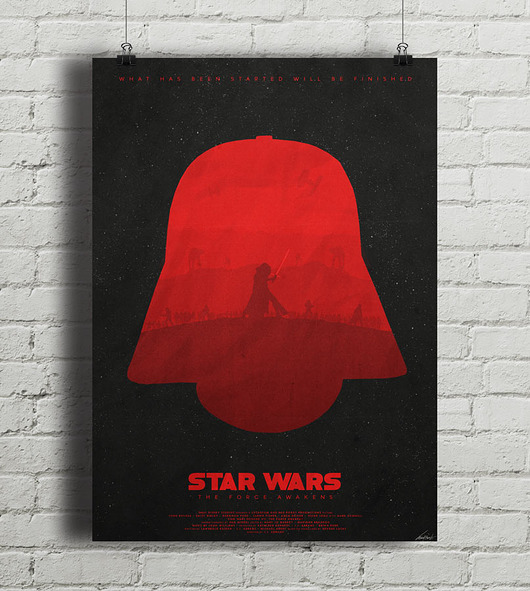 plakaty Star Wars - Dark - Nowa Trylogia  -plakat