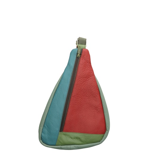 plecaki Plecak skórzany damski na jedno ramię wygodny skora naturalna OLIVKA