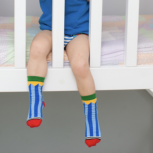 SKARPETKI DZIECIĘCE - circo stripes Lamama