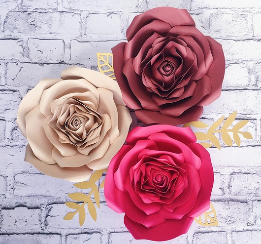 Kwiaty na ściankę 3D - stwórz własny zestaw So cute So lovely
