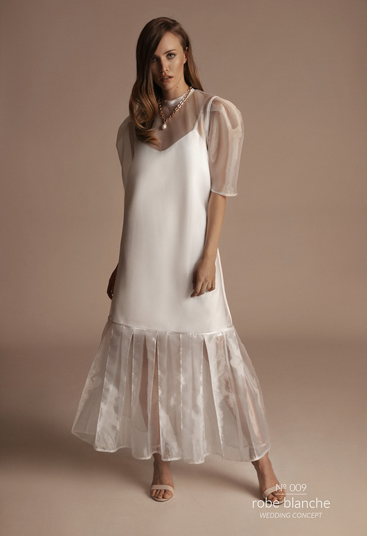 suknie ślubne N009 robe blanche