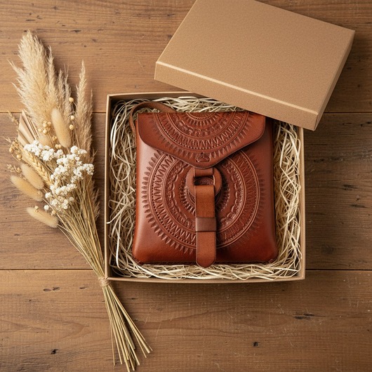 torby na ramię Torebka skórzana ręcznie robiona góralska Carola wzory zakopane