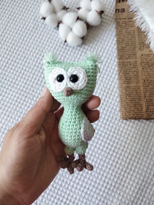 misie i maskotki Mini sowa, sówka