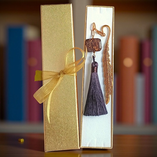 zakładki do książek Zakładka PREMIUM : bronzyt : kamień dobrych zmian i ochrony