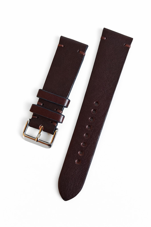 zegarki różne Pasek do zegarka  rozm: 20mm ciemny brąz