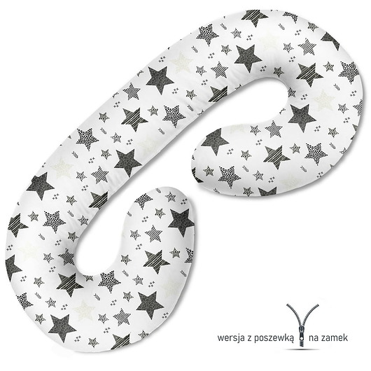 ubrania i akcesoria do karmienia Poduszka ciążowa do spania i karmienia Gwiazdozbiór