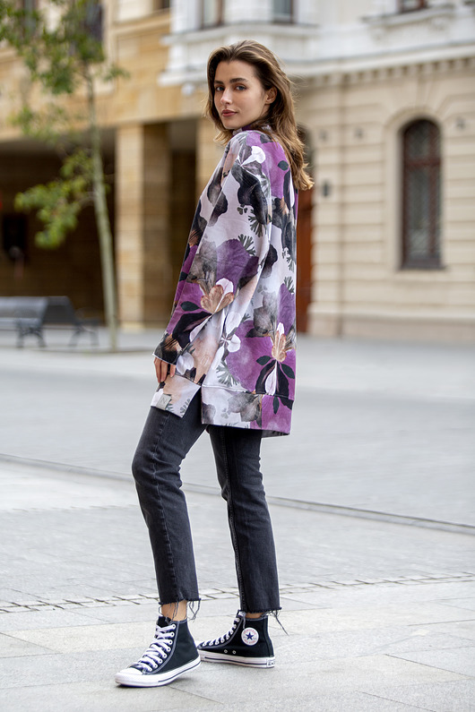 bluza bez kaptura damska Bluza damska trak