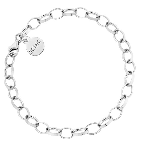 bransoletki srebrne Srebrna masywna bransoletka