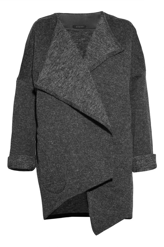 Sweter MIYA ciemny szary vivitt