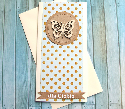 DLA CIEBIE :: butterfly :: KARTKA HANDMADE kaktusia