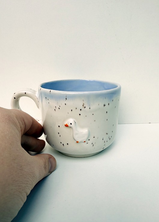 kubki Kubek ceramiczny gąska