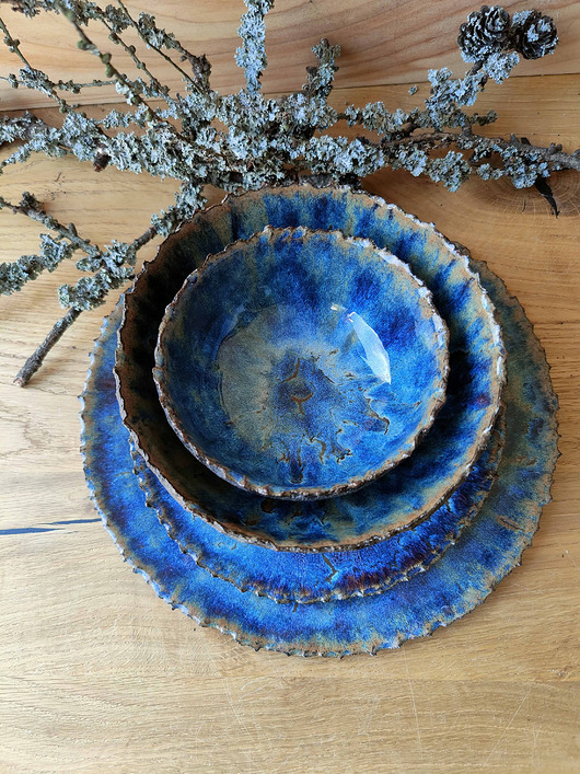 miski i misy Komplet misek ceramicznych CZar