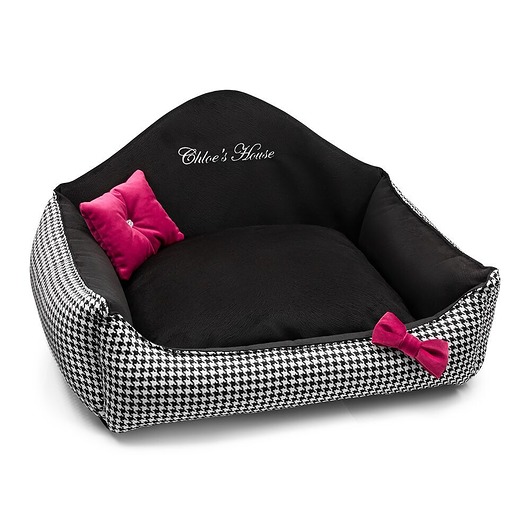 Legowisko Glamour 3 kolory - szare/czarne/brąz Chloes Home