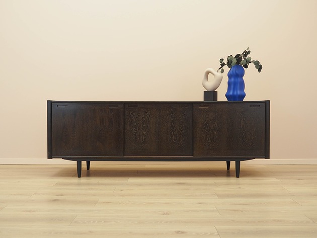 komody Sideboard dębowy, duński design, lata 70, produkcja: Skovby M