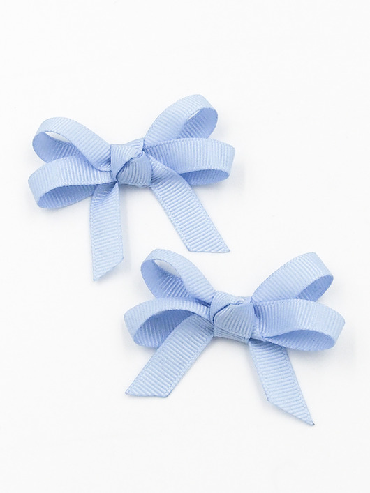 ozdoby do włosów dla dzieci Spinki do włosów kokardki Loop Bows Blue Bird