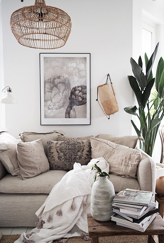 Plakat Karczoch print50x70 cm Margo Hupert