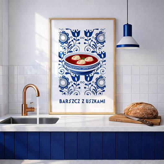 plakaty Plakat barszcz z uszkami
