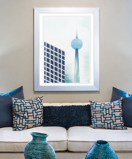 plakaty Plakat Berlin - Alexanderplatz TV Tower