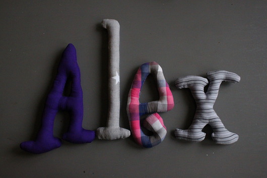 literki imienne na zamówienie ALEX blague