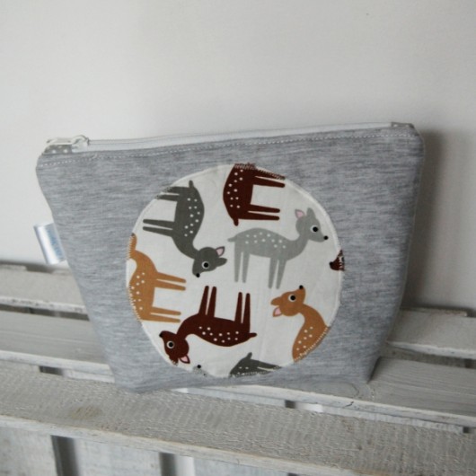 Kosmetyczka wodoodporna- Sarenki craftKASIA