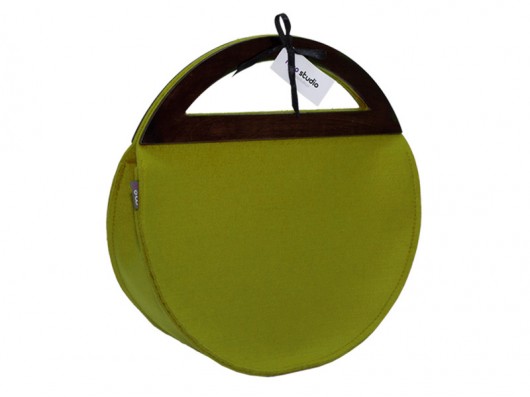 Round Glamour Lime moo studio