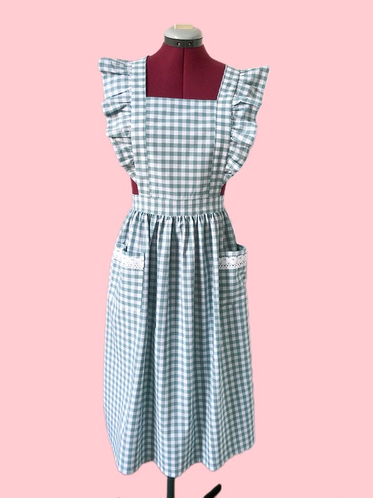 Akcesoria pozostałe Fartuszek w kratkę