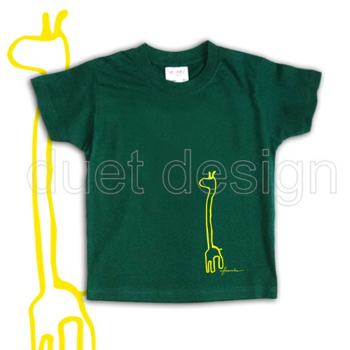 T-shirt dziecięcy ŻyRaFa duet design Duet design