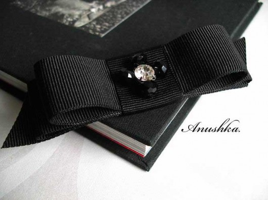 Black bow ANUSHKA