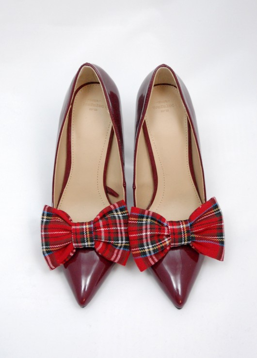 Christmas Bows - klipsy do butów Coquet Coquet