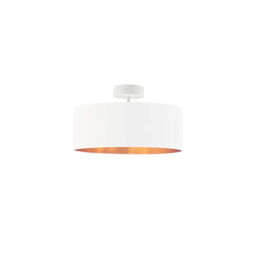plafony Lampa sufitowa z abażurem w stylu urban jungle WENECJA GOLD fi -30cm