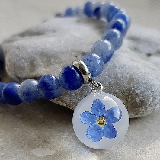 Bransoletka z niezapominajką Grol Jewellery