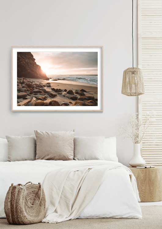 plakaty PLAKAT MORZE PLAŻA nadmorski krajobraz