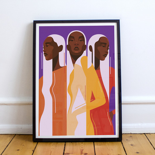 Plakat: Girlsband Nastka Drabot