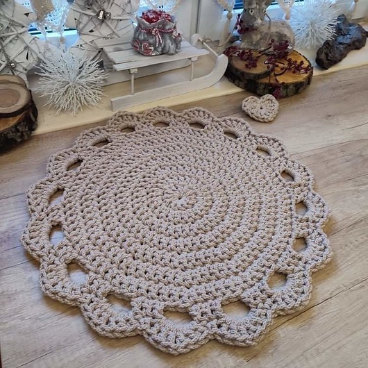 podkładki do kuchni Podkładka okrągła na stolik 50cm