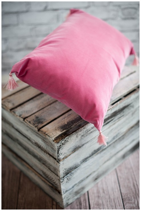 Poduszka Lovely Pink  Color For Home