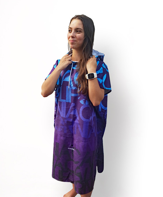 ubrania różne Poncho surf kite plażowe sportowe szybkoschnące ręcznik plażowy