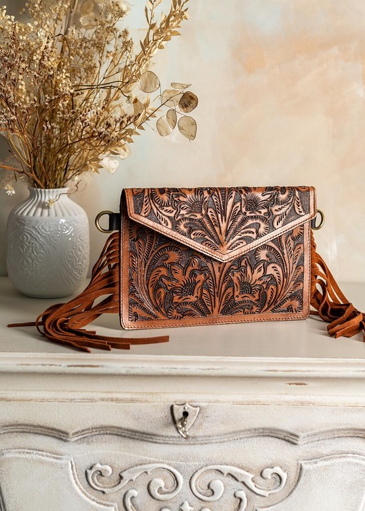 torby na ramię Torebka skórzana ręcznie robiona Odisha