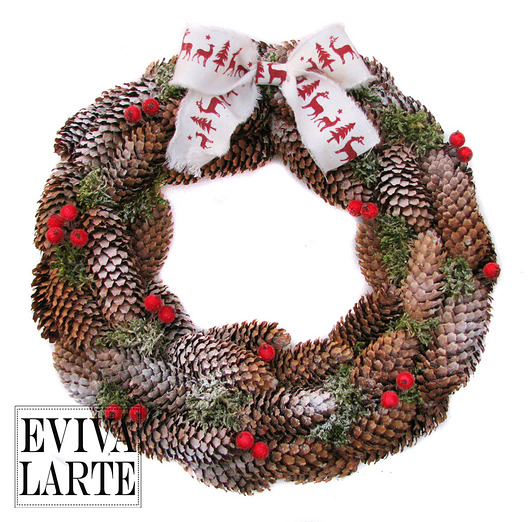 Świąteczny wianek 012/16 eviva larte