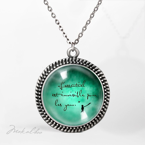 Mały Książę -  medalion silver (FR) Makaliboo