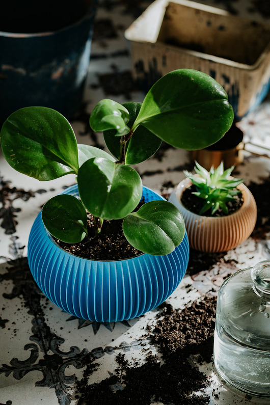 doniczki Średnia doniczka 71P01.500.BLUE / eko / zero waste / minimalizm